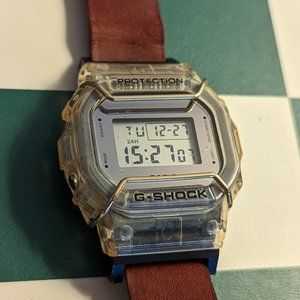 Casio G-Shock DW- 5600SK-1 with NATO strap adapter